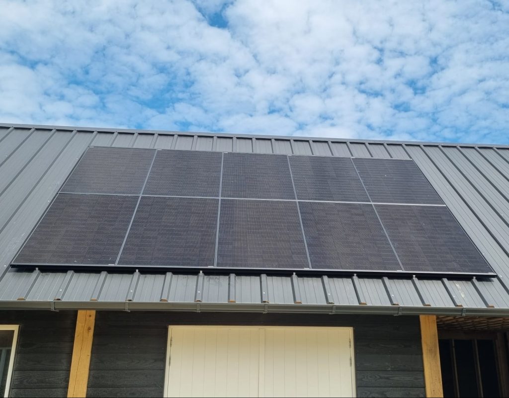 Snippersmontage zonnepanelen klant